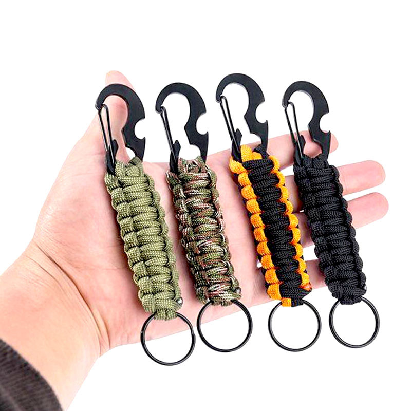 Kāpšanas karabīne Avārijas rīki Kaminga aprīkojums Medību piederumi Vads Atslēgu piekariņš Gredzens Sprādzes Āķi Āra izdzīvošanas komplekts