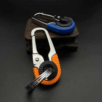 Μπρελόκ Carabiner Κάμπινγκ Αναρρίχηση Πεζοπορία Υπαίθρια αθλητική πόρπη Ασφάλεια Μπρελόκ Κράμα ψευδαργύρου Μπρελόκ Δαχτυλίδι αναρρίχησης