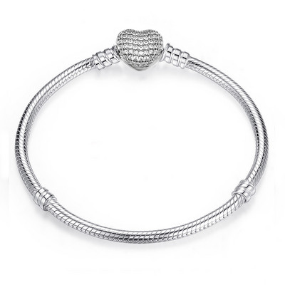 Crtane visokokvalitetne narukvice Slatki miš, zmija, lanac Fit Brand Basic Charm Narukvice za žene Modni Charms Beads DIY nakit