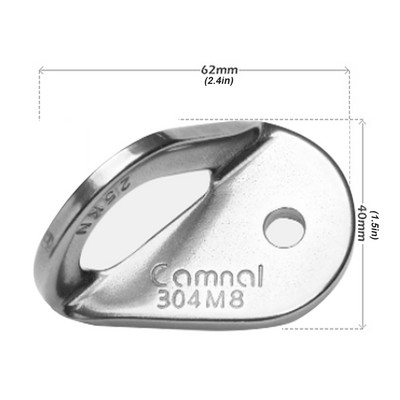 Laipiojimo uolomis inkarai Nerūdijančio plieno kabyklos varžtas Patraukimo blokas Praktiški medžiai Laipiojimo lynai Išgyvenimo įrankiai žygiams M8