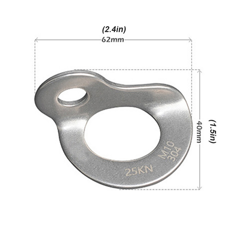 Laipiojimo uolomis inkarai Nerūdijančio plieno kabyklos varžtas Patraukimo blokas Praktiški medžiai Laipiojimo lynai Išgyvenimo įrankiai žygiams M8