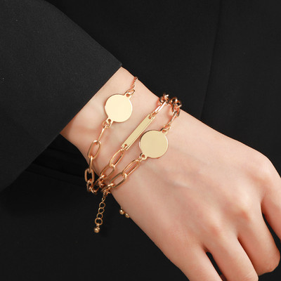 12 tk Punk Curb Kuuba keti käevõrude komplekt naistele Miami Boho paksu kulla värvi võlu käevõrud käevõrud moeehted