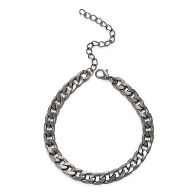 12 tk Punk Curb Kuuba keti käevõrude komplekt naistele Miami Boho paksu kulla värvi võlu käevõrud käevõrud moeehted