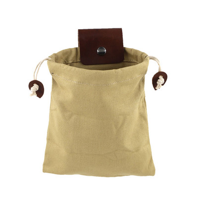 Āra barības maiss Ādas Bushcraft soma Dārzeņu raža Dārzs Augļu novākšana Viduklis Instrumenti Glabāšana Piekarināms maisiņš Kempings