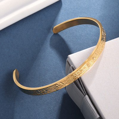 Raganas mezgla rokassprādze nerūsējošā tērauda Regulējama atvērta aproce aproce Ķeltu raganu amulets Rotaslietas Vīriešiem Sieviešu dzimšanas dienas dāvana