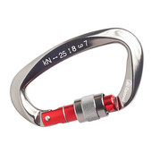 25KN Professional Climbing Carabiner D Shape Mountaineering Caving Rock Safety Lock Αξεσουάρ εξοπλισμού αναρρίχησης εξωτερικού χώρου