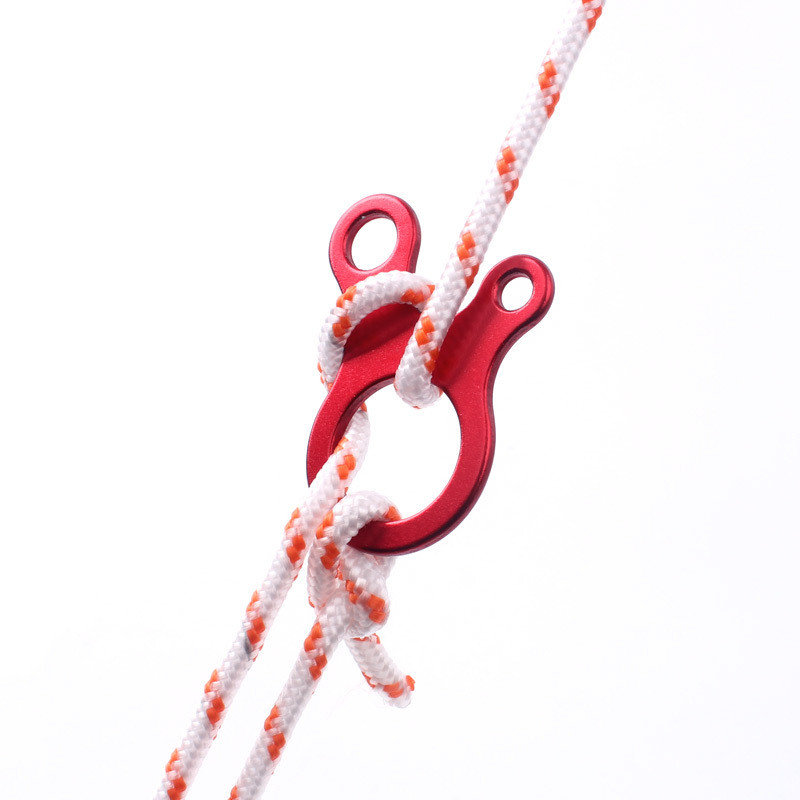 5 vnt. greito mazgo palapinės vėjo lyno sagtis 3 skylių neslystantis kempingas Tvirtinimo kabliukas Vėjo lyno sagtys laipiojimo priedai