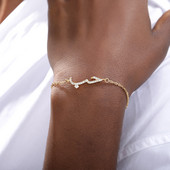 Cubic cirkónia ékszerek arab szerelem karkötő női iszlám kristály barátság karkötők nőknek Pulseras Hombre BFF ajándékok