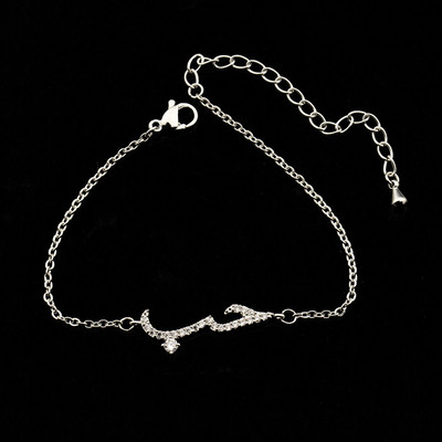 Cubic cirkónia ékszerek arab szerelem karkötő női iszlám kristály barátság karkötők nőknek Pulseras Hombre BFF ajándékok
