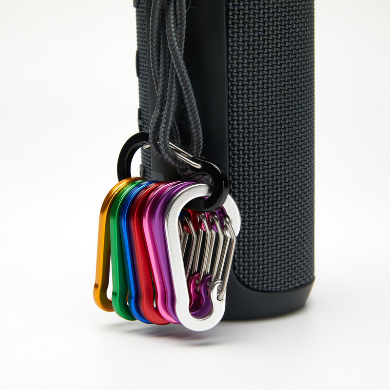 6/12gab Mini karabīnes atslēgu piekariņi āra kempingi pārgājieni kāpšanas piederumi pavasara sprādzes āķa piekariņi atslēgu piekariņi makšķerēšanas rīki