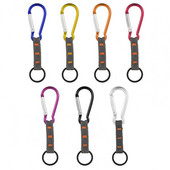 Karabino raktų pakabukas Didelio stiprumo antioksidacinis Ergonomiško dizaino Karabinas Nailono raktų kabliukas alpinizmui