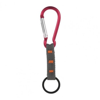 Μπρελόκ Carabiner Υψηλής αντοχής Αντιοξειδωτική Εργονομική Σχεδίαση Καραμπίνερ Nylon Key Key για ορειβασία