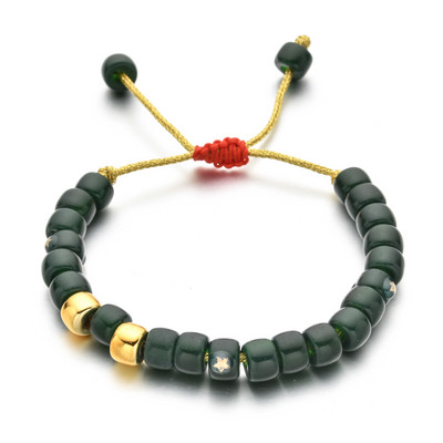 ZMZY természetes kő karkötő üveg nagy lyuk barkács Ametiszt türkizek kristály karkötő férfiaknak női ékszer ajándék gyógyító jóga