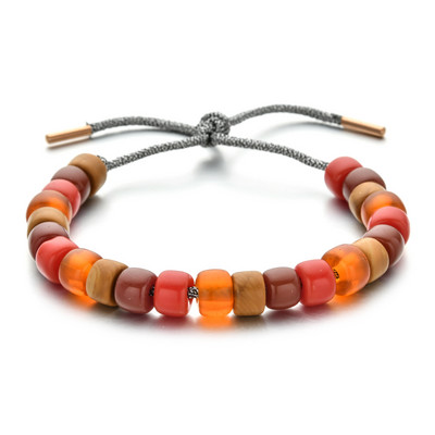 ZMZY natūralaus akmens karoliukų apyrankės vyrams Moterims Reguliuojamos apyrankės Vaivorykštės karoliukai „Pasidaryk pats“ papuošalai „Boho“ naujo dizaino dovanos