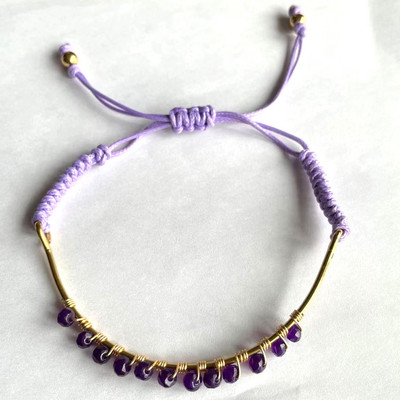 ZMZY Luxus Boho színes kis gyöngyök kő kristály gyöngy karkötők nőknek kézzel készített barkács ékszerek bohém divat ajándékok