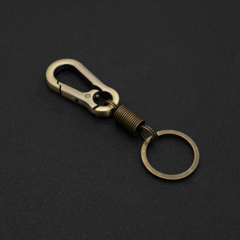 1GB Pavasara atslēgu piekariņš kāpšanas āķis Auto atslēgu piekariņš Spēcīga karabīnes formas atslēgu piekariņš Cinka sakausējuma atslēgu piekariņš ķēdes gredzeni Aksesuāri