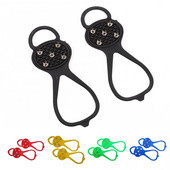 Apvalkalas Neslystantis mėšlungis 2 vnt Laipiojimo neslystantys batai Stovyklavimo alpinizmo įrankis Kelionių įranga Žieminiai batai