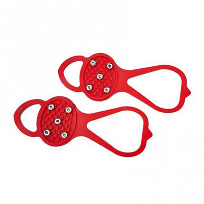 Apvalkalas Neslystantis mėšlungis 2 vnt Laipiojimo neslystantys batai Stovyklavimo alpinizmo įrankis Kelionių įranga Žieminiai batai