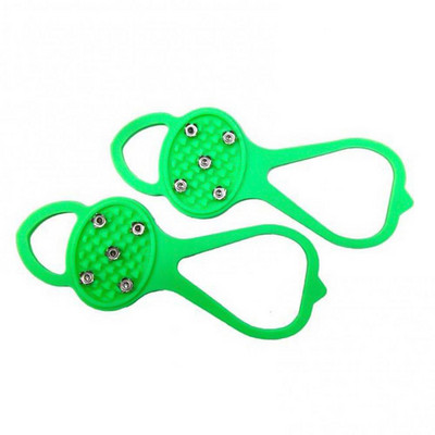 Apvalkalas Neslystantis mėšlungis 2 vnt Laipiojimo neslystantys batai Stovyklavimo alpinizmo įrankis Kelionių įranga Žieminiai batai