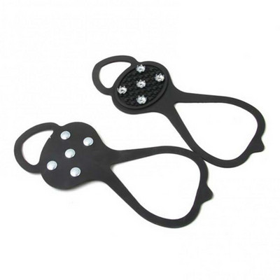 Apvalkalas Neslystantis mėšlungis 2 vnt Laipiojimo neslystantys batai Stovyklavimo alpinizmo įrankis Kelionių įranga Žieminiai batai