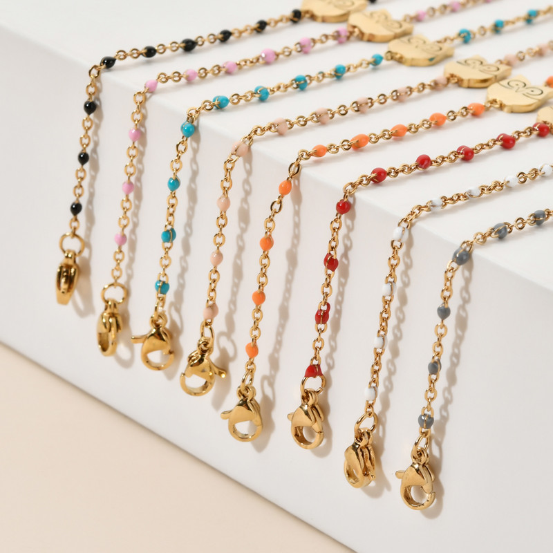 ZMZY új aranyos állati rozsdamentes acél karkötő lány lánchoz és női báj bagoly karkötőhöz