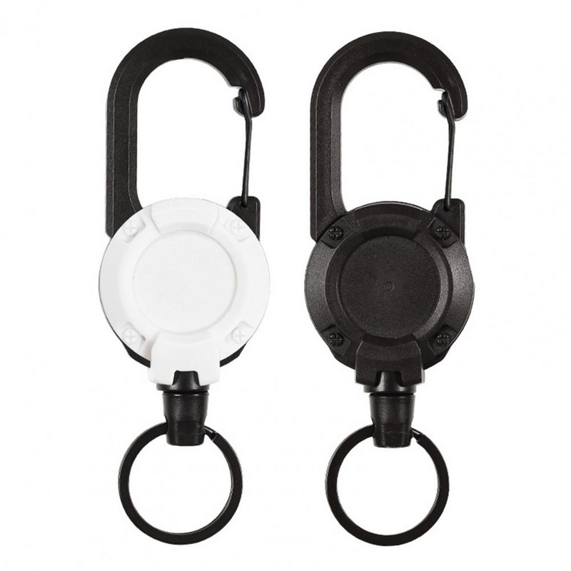 Karabino segtukas Alpinizmo sagtis Plieninis karabino spaustukai Žvejyba Laipiojimas lauke Ištraukiamas raktų pakabuko žiedas karabino kabliukas