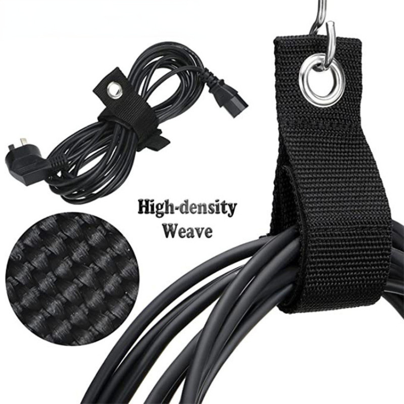 6 PCS pagarinātāja vada turētāja organizators, āķa un cilpas pagarinātāja vada organizatora pakaramais, kabeļu siksnas vadiem