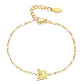 ZMZY mazo dzīvnieku cute pūces šarmu rokassprādzes sievietēm rotaslietas meitenes saites ķēde Labākais draugs rokassprādzes dāvana