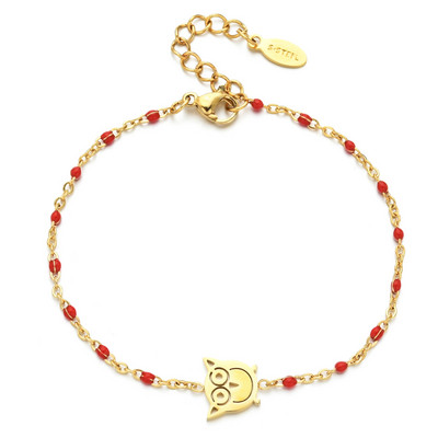 ZMZY mazo dzīvnieku cute pūces šarmu rokassprādzes sievietēm rotaslietas meitenes saites ķēde Labākais draugs rokassprādzes dāvana