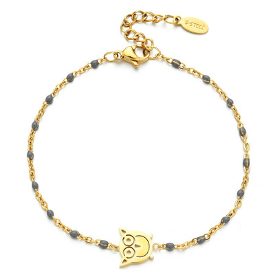 ZMZY mazo dzīvnieku cute pūces šarmu rokassprādzes sievietēm rotaslietas meitenes saites ķēde Labākais draugs rokassprādzes dāvana