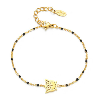 ZMZY mazo dzīvnieku cute pūces šarmu rokassprādzes sievietēm rotaslietas meitenes saites ķēde Labākais draugs rokassprādzes dāvana