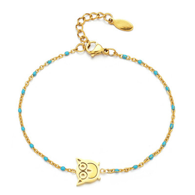 ZMZY mazo dzīvnieku cute pūces šarmu rokassprādzes sievietēm rotaslietas meitenes saites ķēde Labākais draugs rokassprādzes dāvana