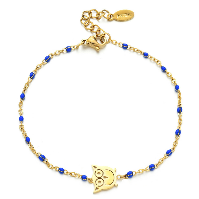 ZMZY mazo dzīvnieku cute pūces šarmu rokassprādzes sievietēm rotaslietas meitenes saites ķēde Labākais draugs rokassprādzes dāvana