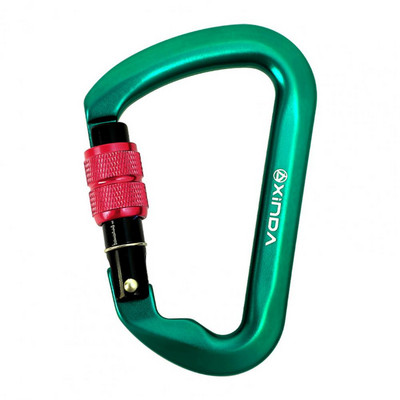 Carabiner Portable Safety Master Screw Lock Πόρπη Με μεγάλο άνοιγμα Σχεδιασμός Ασφαλείας Πόρπη