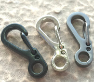 10 paka mini karabīne EDC atsperu mugursoma sprādzes atslēgas ķēde lietussargs, taktiskais aprīkojums, virves āķis, āra izdzīvošanas kempings