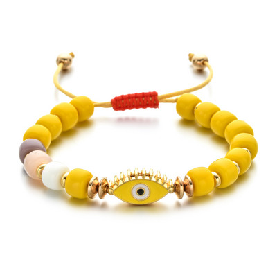 ZMZY pintinė laimės laido žavesio apyrankė Fatima Evil Eye apyrankė moterims Pulsera madinga juvelyrinė reguliuojama apyrankė