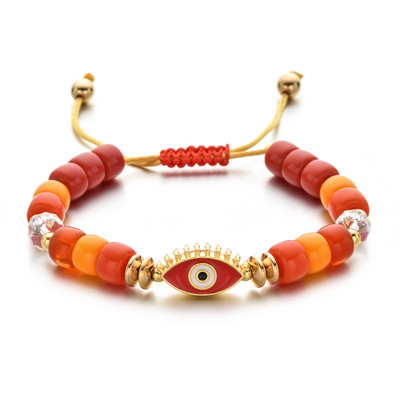 ZMZY pintinė laimės laido žavesio apyrankė Fatima Evil Eye apyrankė moterims Pulsera madinga juvelyrinė reguliuojama apyrankė