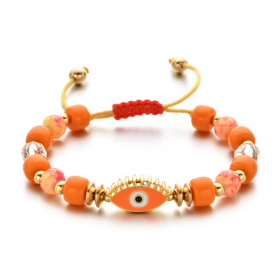 ZMZY pintinė laimės laido žavesio apyrankė Fatima Evil Eye apyrankė moterims Pulsera madinga juvelyrinė reguliuojama apyrankė