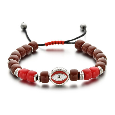ZMZY pintinė laimės laido žavesio apyrankė Fatima Evil Eye apyrankė moterims Pulsera madinga juvelyrinė reguliuojama apyrankė