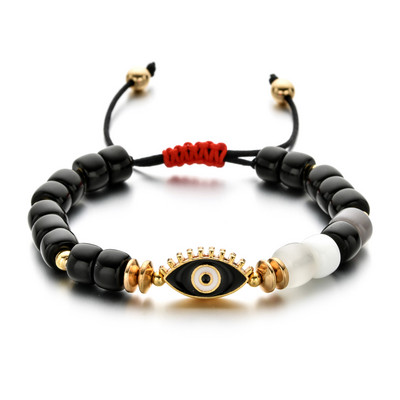ZMZY pintinė laimės laido žavesio apyrankė Fatima Evil Eye apyrankė moterims Pulsera madinga juvelyrinė reguliuojama apyrankė