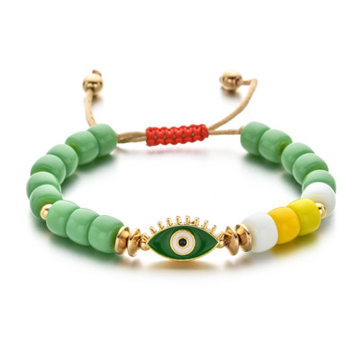 ZMZY pintinė laimės laido žavesio apyrankė Fatima Evil Eye apyrankė moterims Pulsera madinga juvelyrinė reguliuojama apyrankė