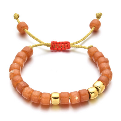ZMZY kézzel készített barkács Vintage Boho Charm Stone gyöngyök karkötő női kézzel készített karkötők karperecek állítható kiegészítők