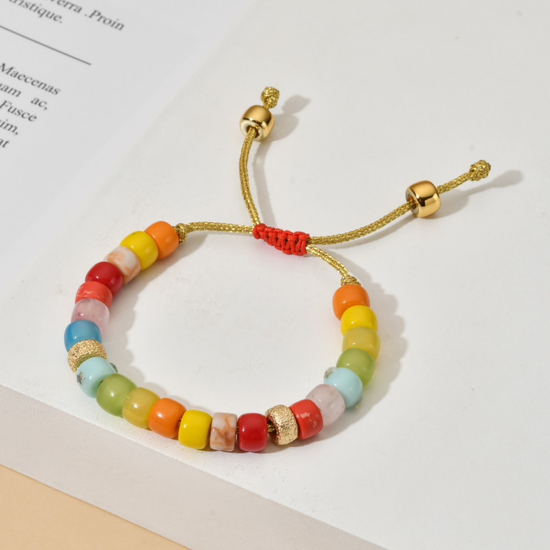 ZMZY kézzel készített barkács Vintage Boho Charm Stone gyöngyök karkötő női kézzel készített karkötők karperecek állítható kiegészítők