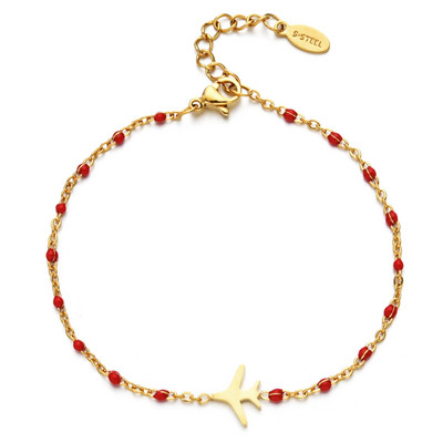 ZMZY Boho roostevabast terasest keti ellujäämise lennuki võlu käevõru ehted naistele suveks uhiuus reisilingi kett kingitus