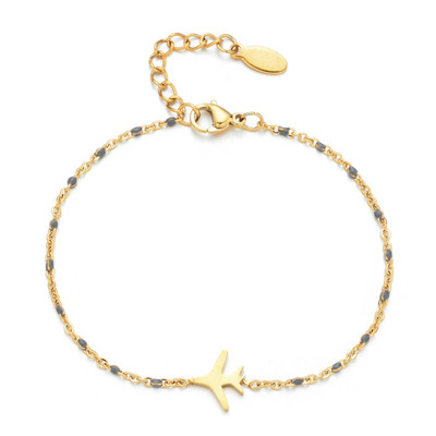 ZMZY Boho roostevabast terasest keti ellujäämise lennuki võlu käevõru ehted naistele suveks uhiuus reisilingi kett kingitus