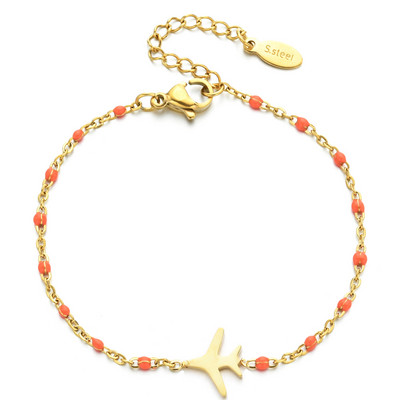 ZMZY Boho roostevabast terasest keti ellujäämise lennuki võlu käevõru ehted naistele suveks uhiuus reisilingi kett kingitus