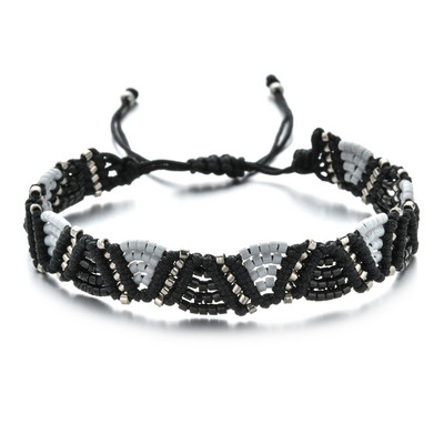 ZMZY Retro Beach Accesorios Miyuki Beads Υφαντό σχοινί Boho Χειροποίητα βραχιόλια για γυναίκες Friendship Pulseras Mujer