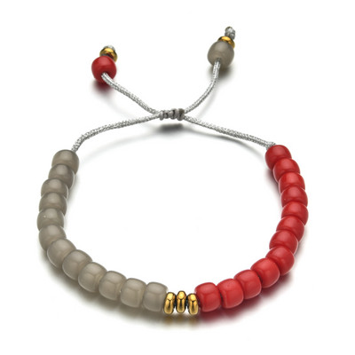 ZMZY Boho pintos apyrankės iš stiklo akmens karoliukų apyrankės moterims apyrankės stiklinės apyrankės moteriškos papuošalų virvė rankų darbo