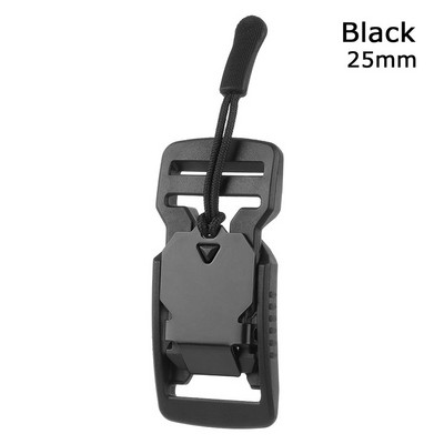 1 vnt Metalinės kuprinės diržo sagtis Greitai šoninė sagtis, skirta krepšiui lagaminui Lauko kuprinės diržo diržo juostos lauko įrankiai