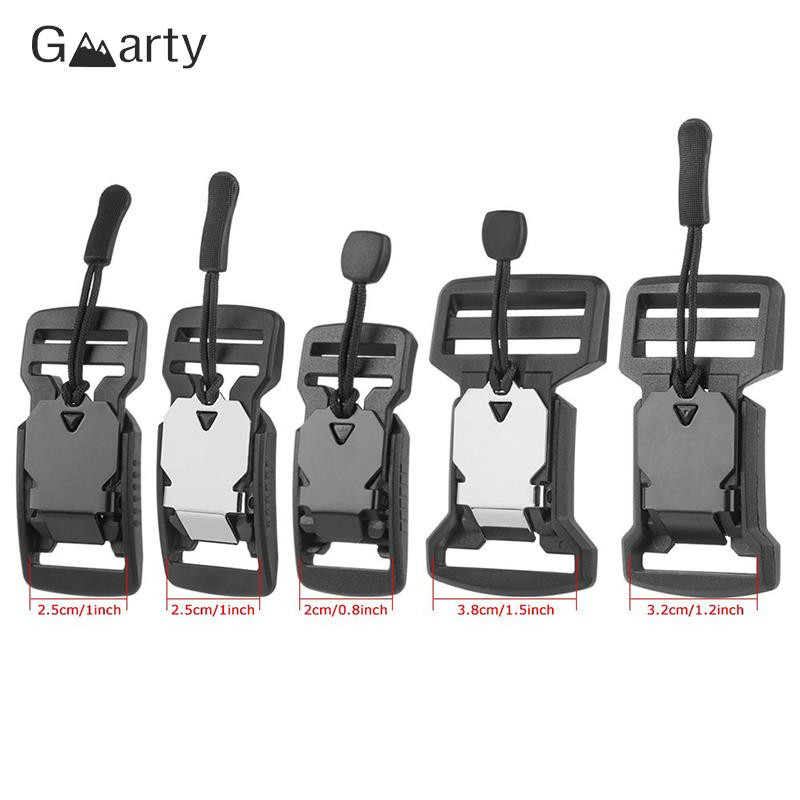 1 vnt Metalinės kuprinės diržo sagtis Greitai šoninė sagtis, skirta krepšiui lagaminui Lauko kuprinės diržo diržo juostos lauko įrankiai